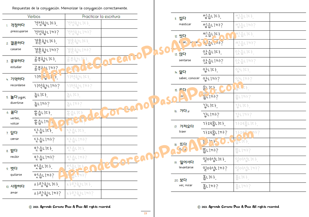 Gramática Coreana Paso A Paso Volumen 2